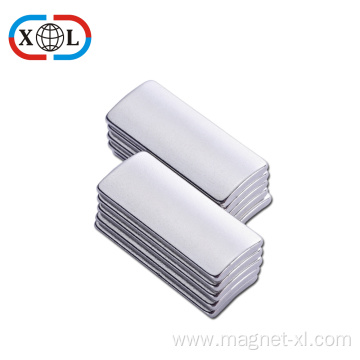 High performance arc magnet for generator motor rotor